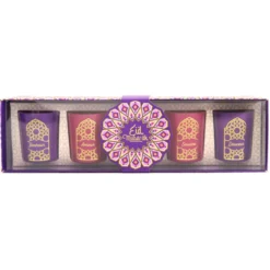 Coffret 5 bougies parfumees
