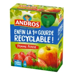 Compotes fraise x4