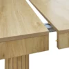 Console extensible en table