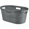 Corbeille linge 40l infinity gri