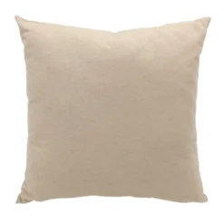 Coussin boho 45x45cm taupe