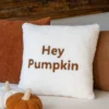 Coussin bouclette hey pumpkin cr