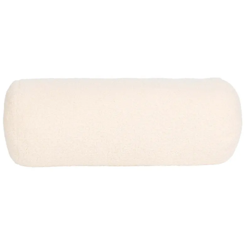 Coussin bouclette ivoire 38x15