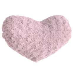 Coussin coeur boucle