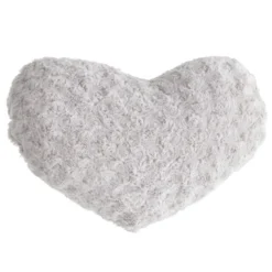 Coussin coeur boucle