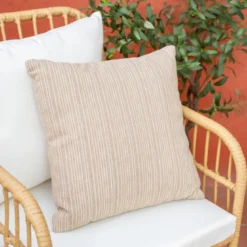 Coussin ext texture naturel