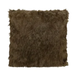 Coussin imitation fourrure 45x4