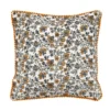 Coussin lauren 40x40cm ocre