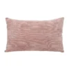 Coussin texture 30x50cm blush
