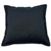 Coussin uni 38x38cm gris fonce