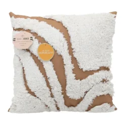 Coussin vague tuffete 43x43cm ca