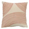 Coussin vera 48x48cm rose