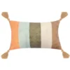 Coussin 30x50cm bandes multi