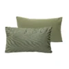 Coussin zelva 30x50cm vert