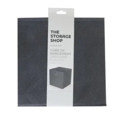 Cube de rangement gris chine