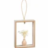 Decoration murale bouquet seche