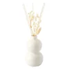 Diffuseur beige avec pampas
