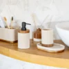 Distributeur savon effet pierre