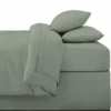 Drap housse 140x190cm sauge