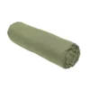 Drap housse 180x200 jersey vert