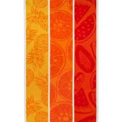 Drap plage velours jacquard