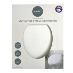 Edv abattant wc blanc