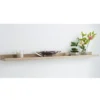 Etagere 80cm etroite effet chene