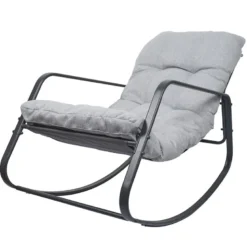 Fauteuil a bascule detente nero
