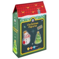 2 figurines de noel a peindre