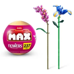 Fleur sur tige a construire 243p