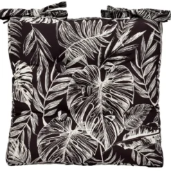 Galette de chaise imp feuillage