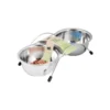 Gamelle double inox o13cm