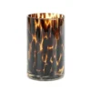 Gobelet ambre tachetees marron