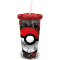 Gobelet paille 685 ml pokemon