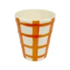 Gobelet plastique orange vibes