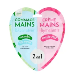 Gommage/creme hydratante mains