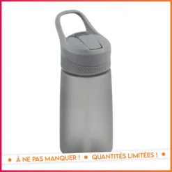 Gourde en plastique paille