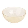 Grand bol plastique transparent
