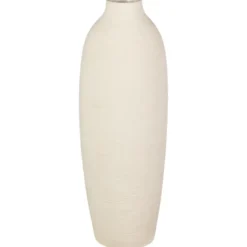 Grand vase ceramique strie