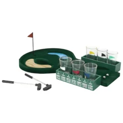 Jeu du mini golf a boire