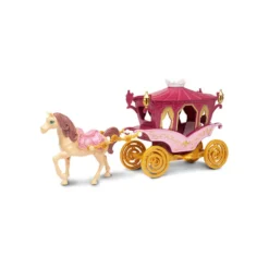 Jouet cheval avec son carrosse