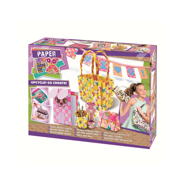 Kit creation sac papier tresse