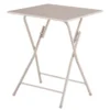 Large table pliante creme