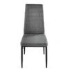 Lot de 4 chaises grises