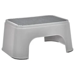 Marchepied plastique 16cm gris