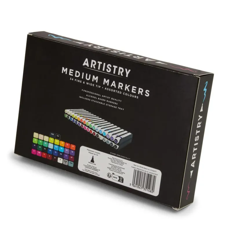 Marqueurs moyens x34