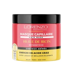 Masque huile de ricin