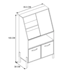 Meuble rangement ardoise