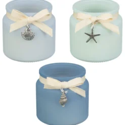 Mini bougie verre avec charm