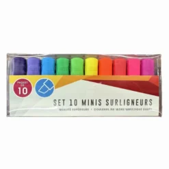 Minis surligneurs x10